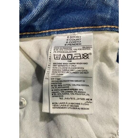 Old Navy Jeans Women Rockstar Super Skinny High Rise Secret Slim Pocket 6 Short - Picture 6 of 8